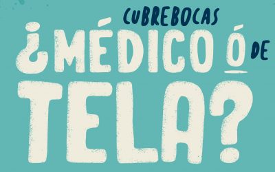 ¿Cubrebocas Médico o de Tela?